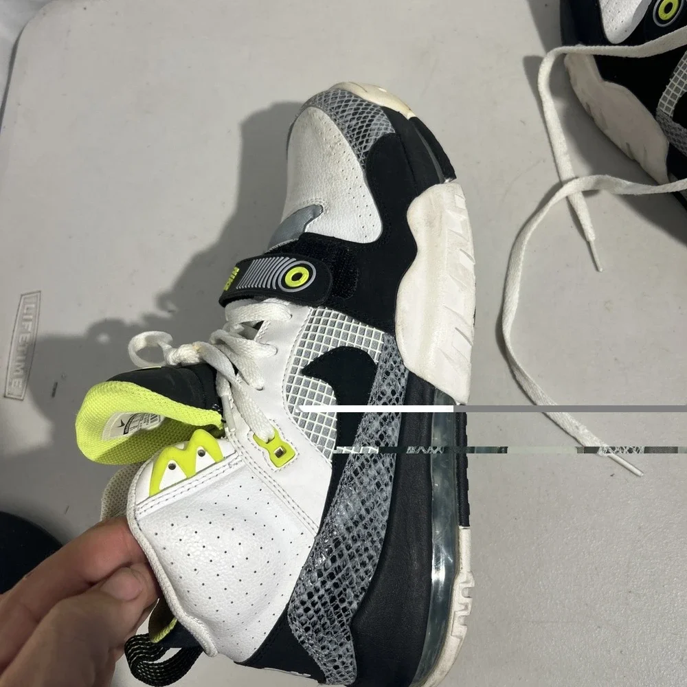 Nike Air Max Bo Jackson White/Volt/Grey/Blk (654478-100) Men's Size 12 RARE